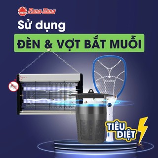 Đèn bắt muỗi Rạng Đông Model: DBM01 5W - DBM02 4W