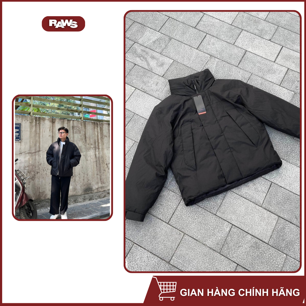 Áo Phao Raws Trần Bông MERRELL Korea Đen Basic