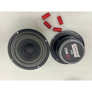 Loa trung mid rời cao cấp giá 2 chiếc tặng kèm 4 tụ 10uf