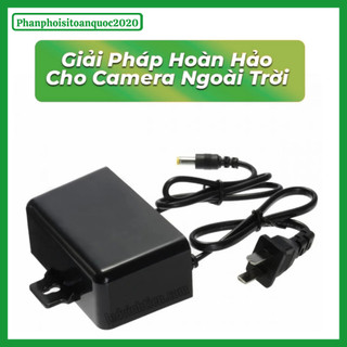 Nguồn Adapter Camera Ngoài Trời APOWER 12V-2A Dạng Thường (Đầu 5.5x2.5mm)