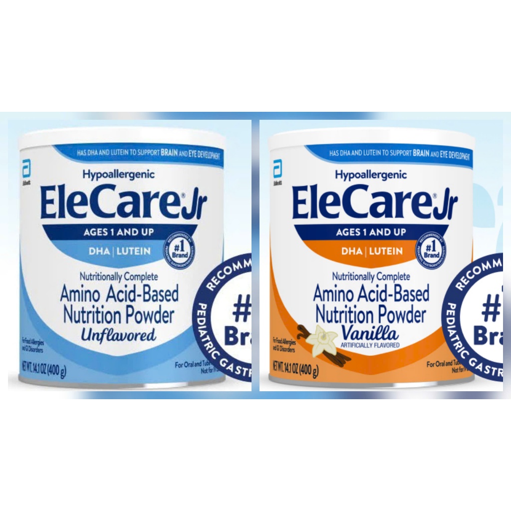 (2027) Sữa EleCare Junior 400g – Sữa Công Thức Amino Acid Cho Trẻ Dị Ứng Đạm Sữa Bò, Hấp Thu Kém