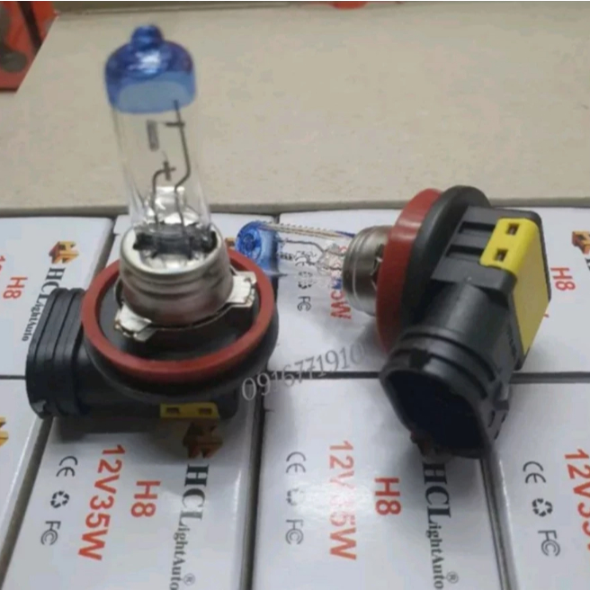 Bóng pha ô tô H8 12v công suất 35w hàng cao cấp. Bóng pha HCL chính hãng
