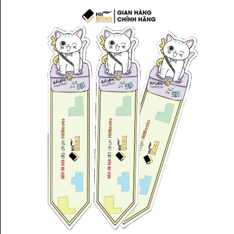 (QUÀ TẶNG KHÔNG BÁN) Bookmark In Hình Dễ Thương, Đánh Dấu Trang Sách - Hitbooks