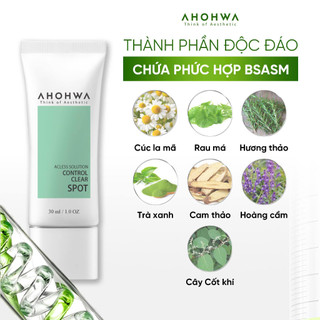 Tinh Chất Chấm Mụn Ahohwa Control Clear Spot 30ml
