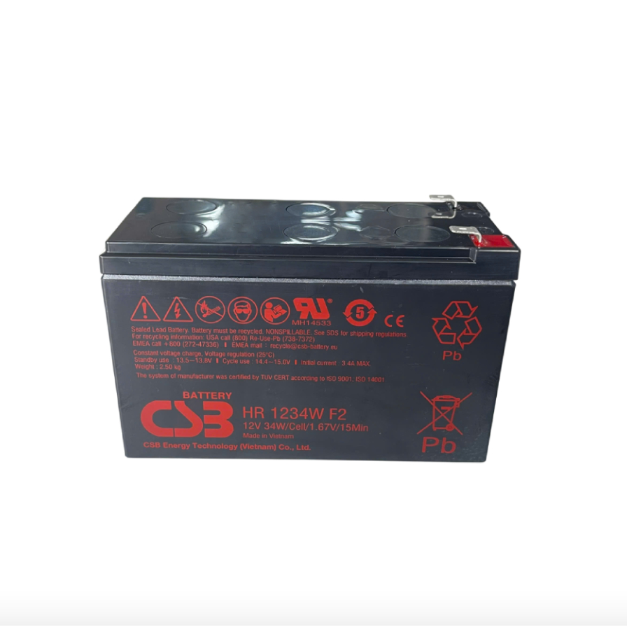 Ắc Quy CSB HR1234W 12V 9Ah, Chuyên Dùng Cho Lưu Điện