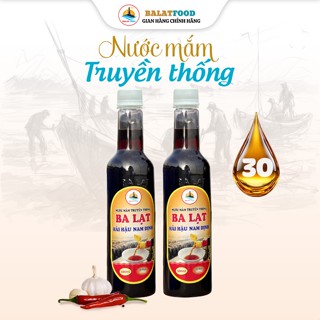 Nước Mắm Cá Cơm Nguyên Chất Ba Lạt 30 Đạm, Nước Mắm Chắt Truyền Thống