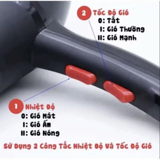 Máy Sấy Tóc 2 Chiều Nóng Lạnh Công Suất 3500W -  Máy Sấy Tóc Công Suất Lớn