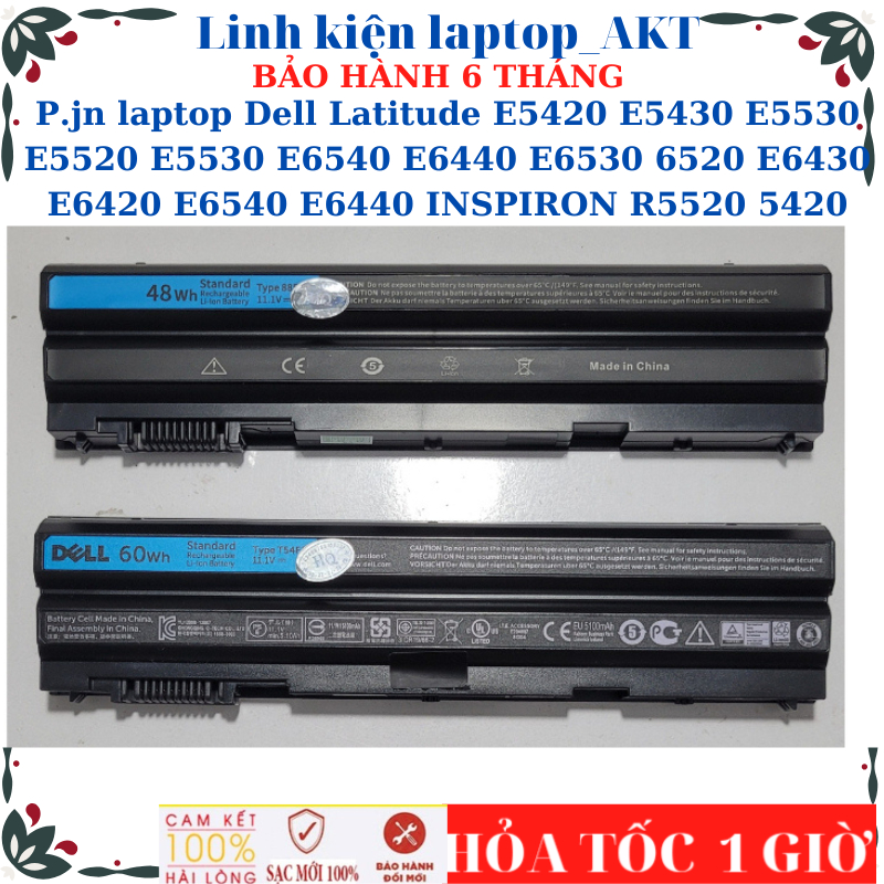 Sạc Pin Dell Latitude E5420 E5430 E5530 E5520 E5530 E6540 E6440 E6530 6520 E6430 E6420 E6540 E6440 I