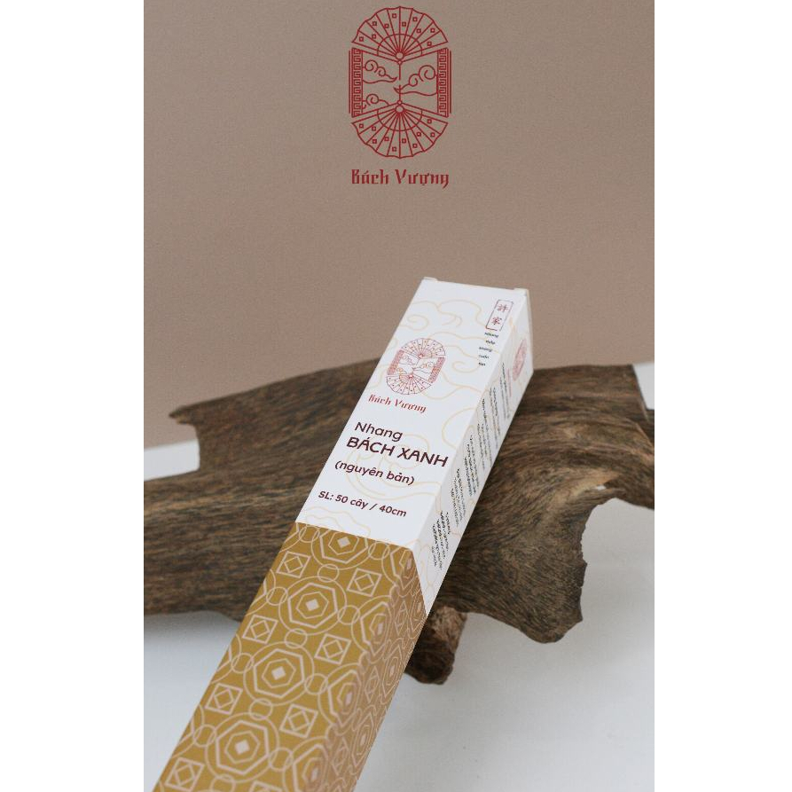 Nhang Bách Xanh - 150 nén - KHÔNG CUỐN TÀN - Thành phần tự nhiên, không hóa chất