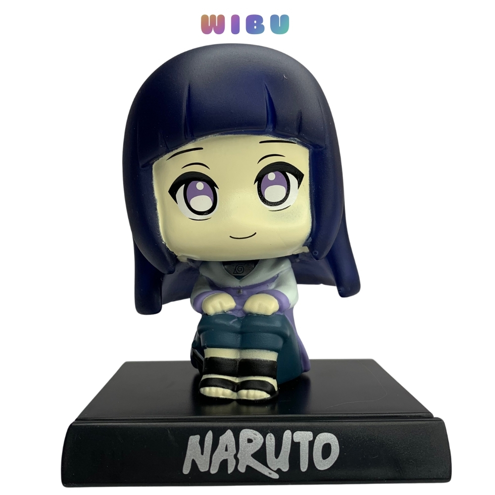 Mô Hình Hinata Hyuga Chibi Lắc Đầu – Naruto – Cao 13cm – Có Box – Figure Anime - WiBu