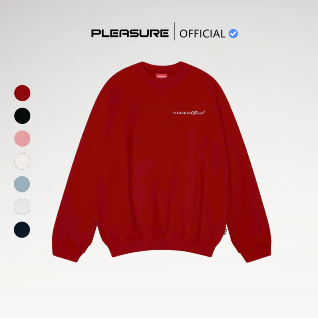 [ GIÁ TRẢI NGHIỆM ] Áo Sweater PLEASURE Boxy Form Châu Âu Dáng Rộng Unisex Nam Nữ Local Brand PL30
