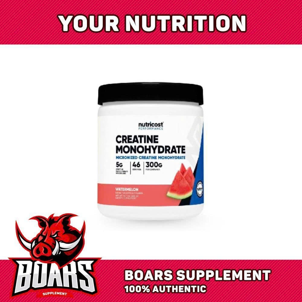 Creatine Micronized Nutricost – Bột Mịn– Chuẩn Tập Gym