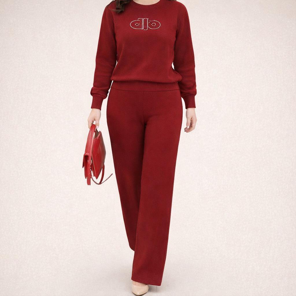 Bộ Nỉ Nữ Trung Niên Cao Cấp, Set Nỉ Co Giãn, Bộ Đồ Nỉ Mặc Nhà Đi Chơi , bộ nỉ mùa đông nữ, Mã HN60