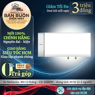 DH-30HBMVW Máy Nước Nóng Gián Tiếp Panasonic 30 Lít – An Toàn, Tiết Kiệm Điện DH-30HBMVW