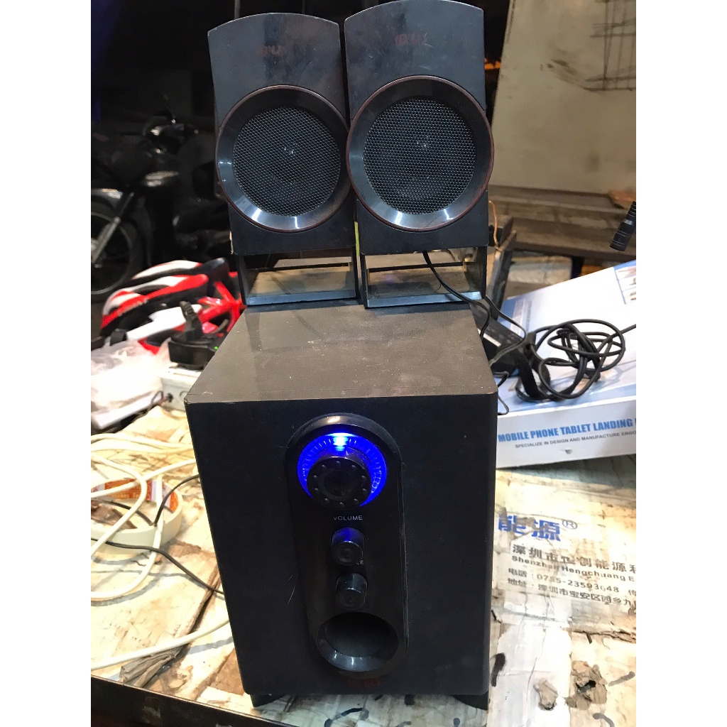 🌟CŨ ZIN🌟 Bộ Loa Vi Tính 2 3 4 Loa Bass Cho Điện Thoại Máy Tính Laptop Ruizu 2.0 RZ-180 DELUX NIYE BU