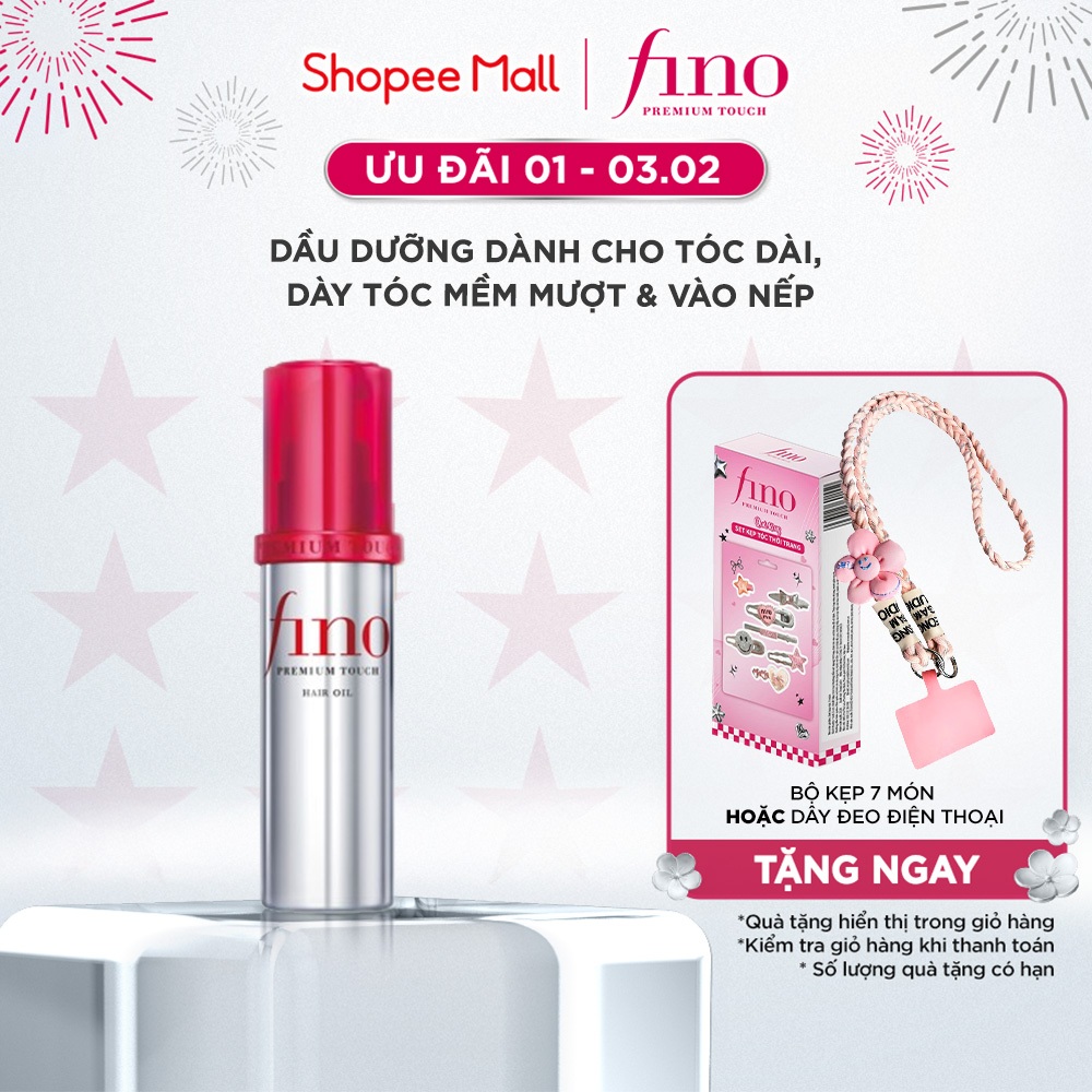 DẦU DƯỠNG TÓC CAO CẤP FINO PREMIUM TOUCH HAIR OIL B 70ml