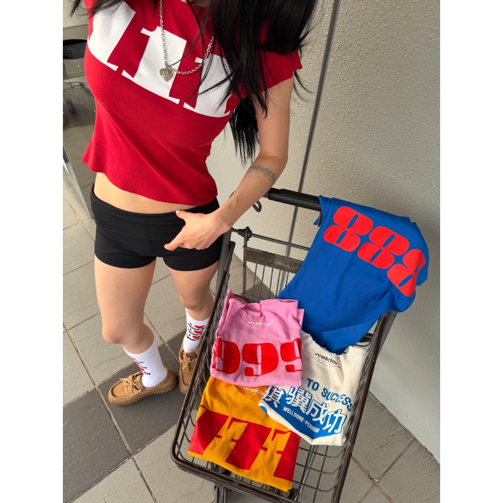 Áo BabyTee Angel Number – Form Ôm, Không Bo Viền, Vải MỎNG NHẸ [đọc kĩ mô tả form nhỏ]