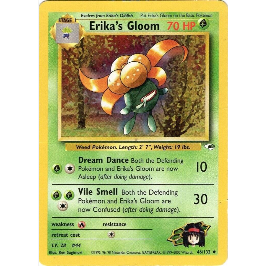 [Thẻ bài Pokemon TCG] Erika's Gloom - 46/132 - Uncommon Unlimited
