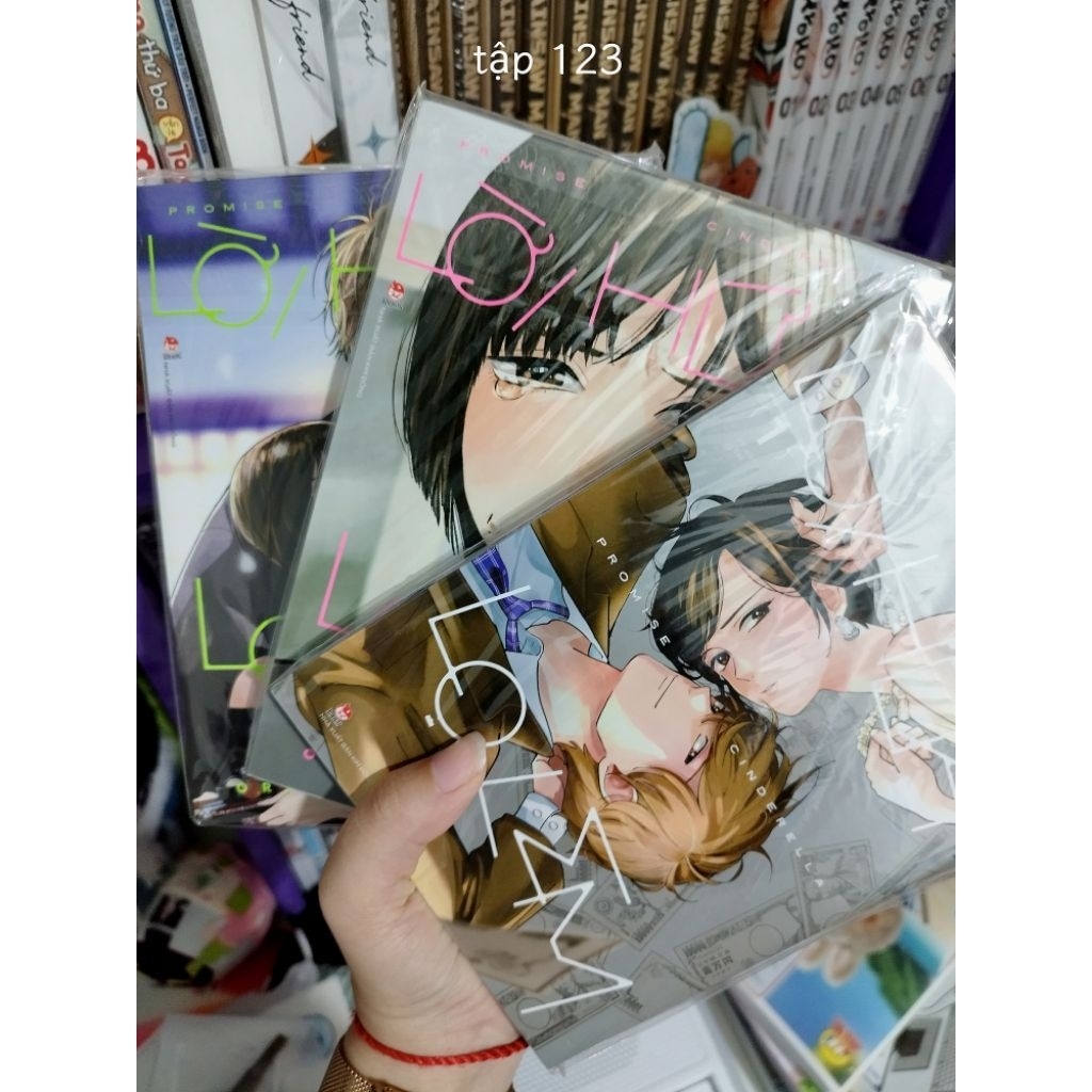 Combo 3 tập lời hứa lọ lem un seal