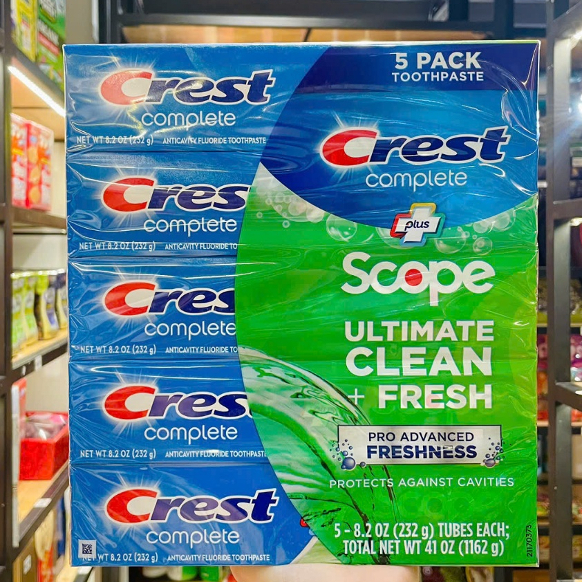 Kem đánh răng Crest Scope Pro Advanced Freshness 232g