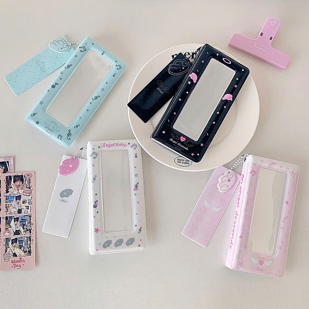 ALBUM / BINDER ANGEL BABY 20 TRANG 4CUT ĐỰNG ẢNH CHỤP PHOTOBOOTH, MÀU PASTEL DỄ THƯƠNG | CHBB