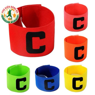 Băng đội trưởng đá bóng đá banh cao cấp captain c độ co giãn tốt ôm tay thoải mái thể thao