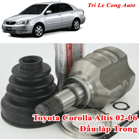 Bộ Đầu Láp Trong Toyota Corolla Altis 2002–2006 | MT AT | Máy 1.3 1.8 (2NZ-FE 1ZZ-FE) | Trái Phải | 