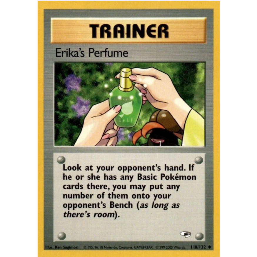 [Thẻ bài Pokemon TCG]  Erika's Perfume - 110/132 - Uncommon Unlimited