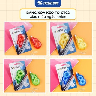 Bút Xóa Kéo An Toàn FlexOffice FO-CT02  nhỏ gọn, dẻo dai, bám dính tốt