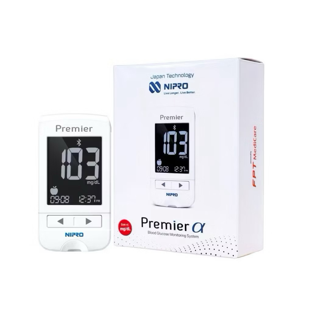 Máy đo đường huyết Nipro Premier Alpha không gồm que