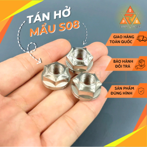 [ SALAYA ] TÁN ĐẦU HỞ CHUẨN INOX 304 SALAYA KÍCH THƯỚC 6, 8, 10, 12LI ĐẸP NHƯ ZIN (GIÁ SỈ 1 TÁN)
