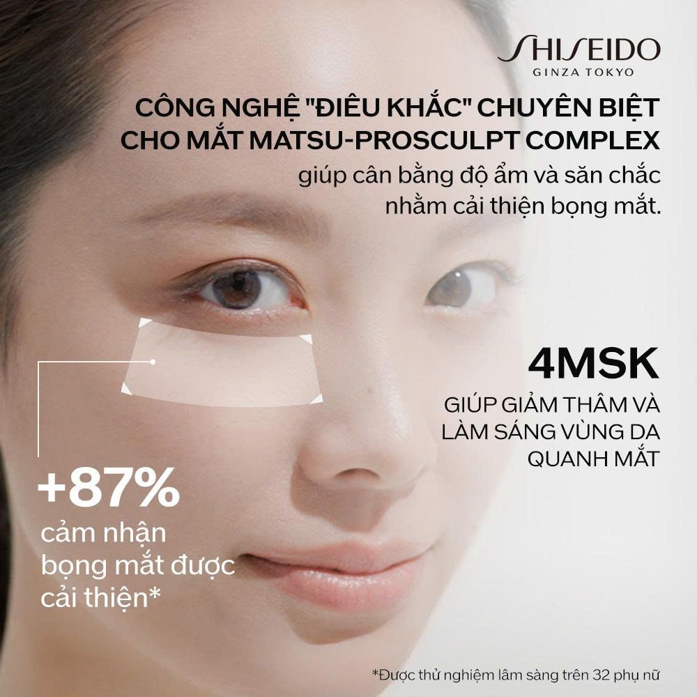 Kem dưỡng mắt cao cấp giúp nâng cơ và săn chắc Shiseido Vital Perfection Uplifting and Firming Advanced Eye Cream 15ml | BigBuy360 - bigbuy360.vn