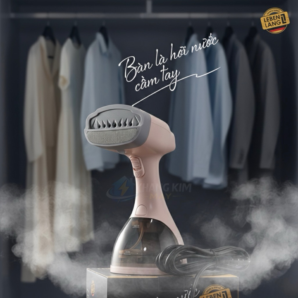 Lebenlang Bàn ủi hơi nước cầm tay LBD528 - thiết kế tiện lợi cho mọi nhu cầu sử dụng - Ảnh thật tại 