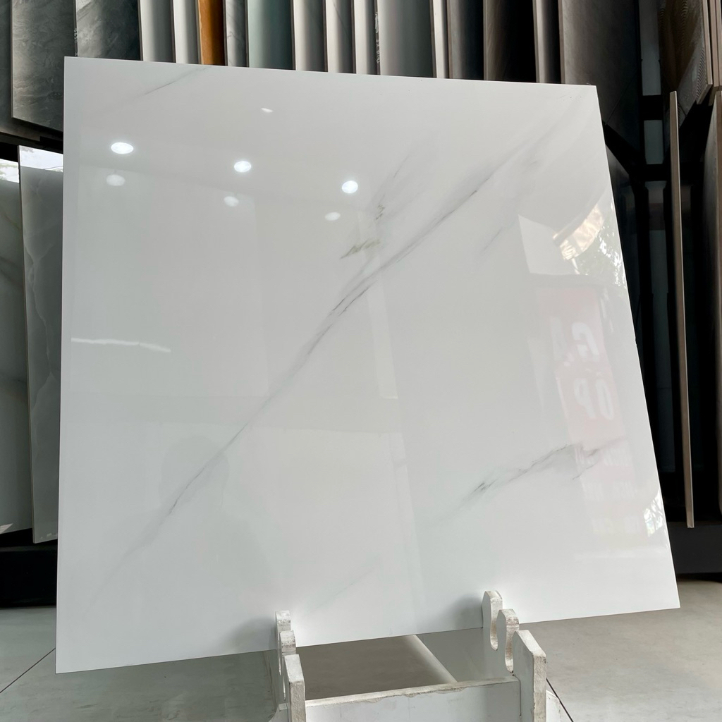 Gạch lát nền 80x80 Trắng Vân Khói 2026 TK