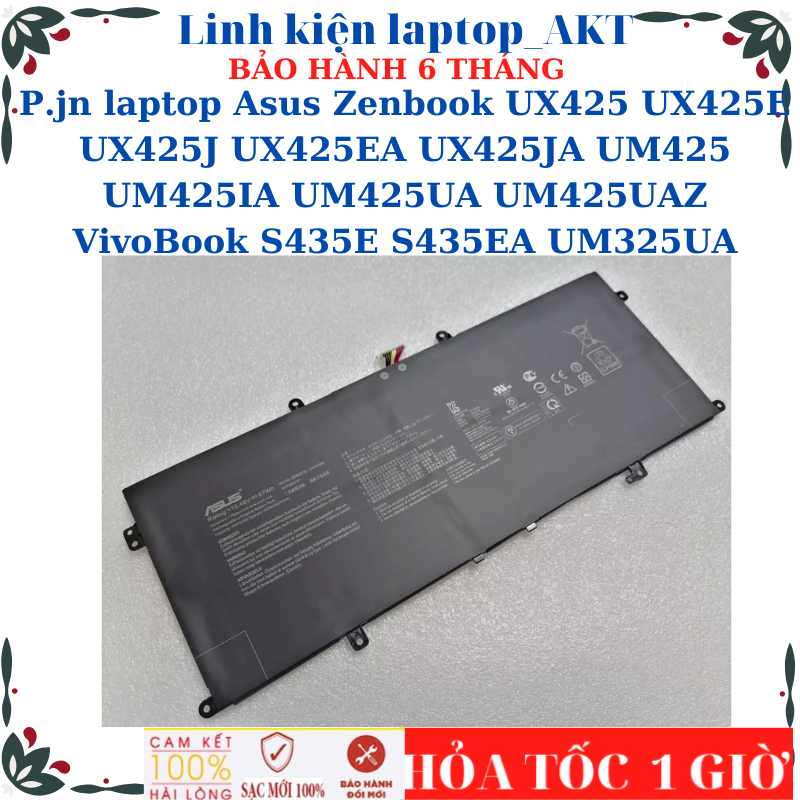 Sạc Pin Asus Zenbook UX425 UX425E UX425J UX425EA UX425JA UM425 UM425IA UM425UA UM425UAZ VivoBook S43