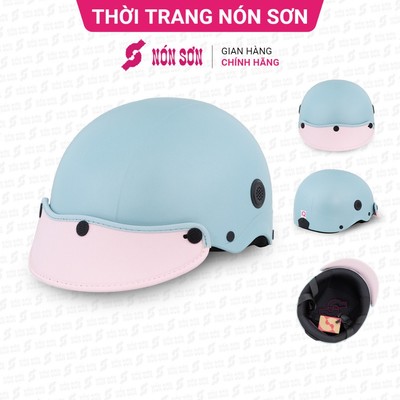 Mũ bảo hiểm lỗ thông gió NÓN SƠN chính hãng BTG-XH520.HG1