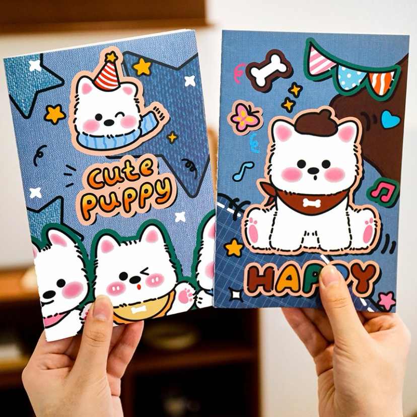 Vở Dòng Kẻ A5 Thú Cưng