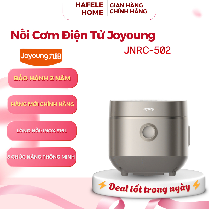 Nồi Cơm Điện Tử Joyoung JNRC-502 – Công Suất 860W – Lòng Nồi Chất Liệu 316L Cao Cấp – EEH