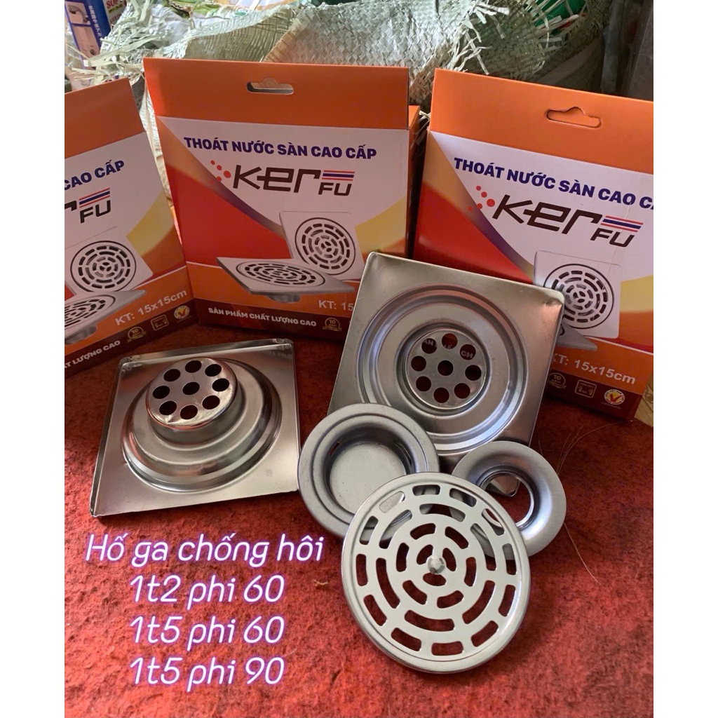 Phễu Thoát Sàn Chống Hôi Phi 60 - 90
