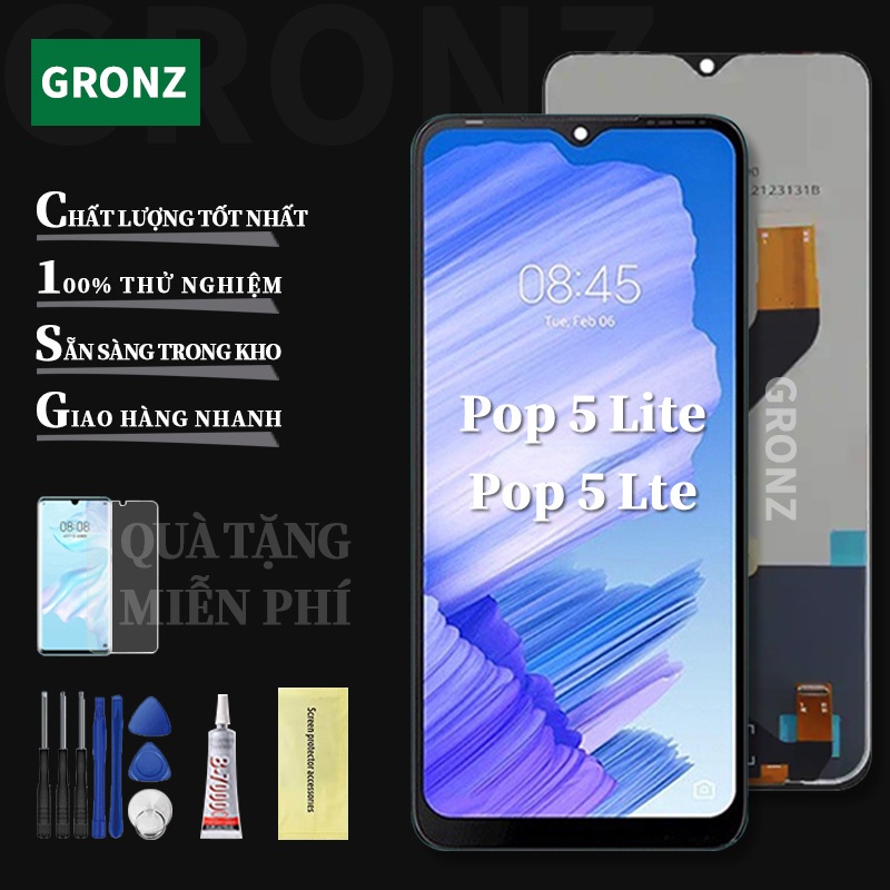 Dành Cho Tecno Pop 5 Lte Pop 5 Lite BD4 BD4a BD4i thay thế Màn hình LCD siêu rõ ràng