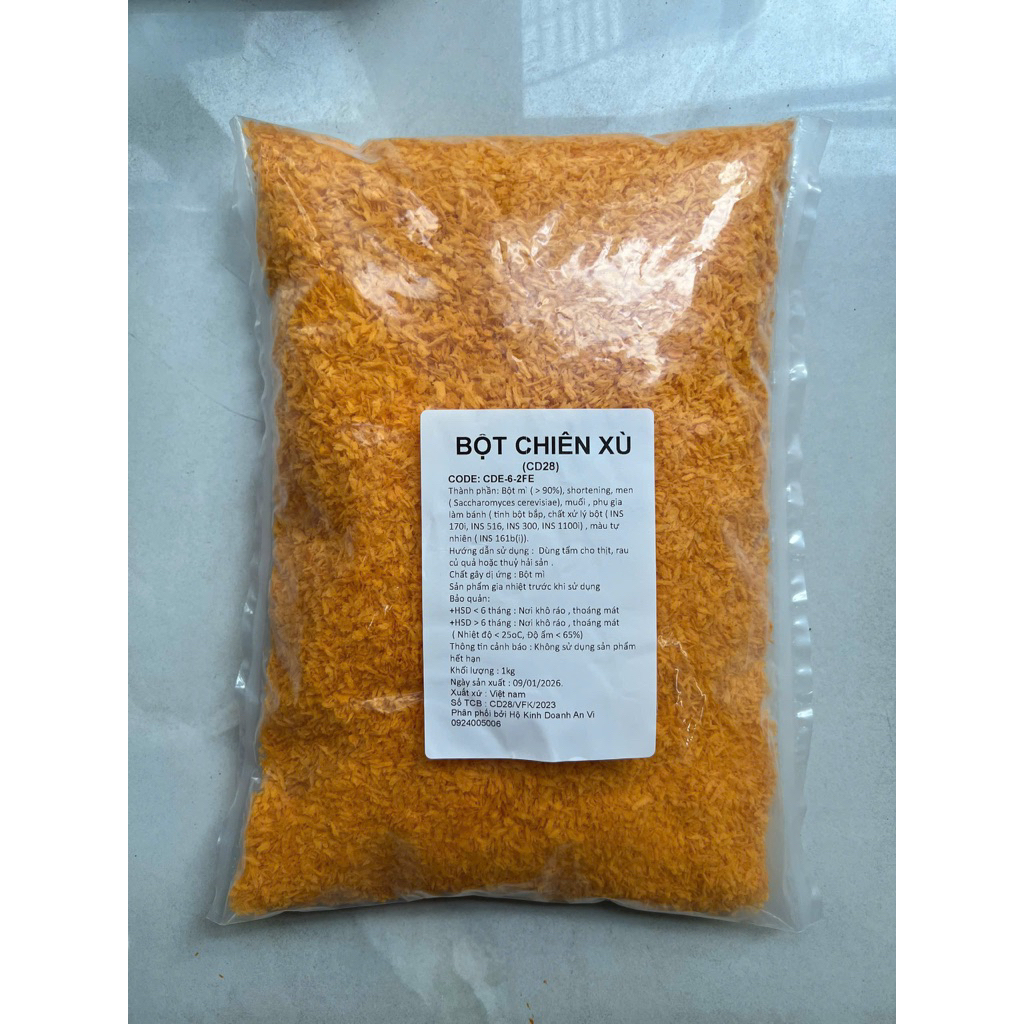 bột chiên xù cam ( 1kg)