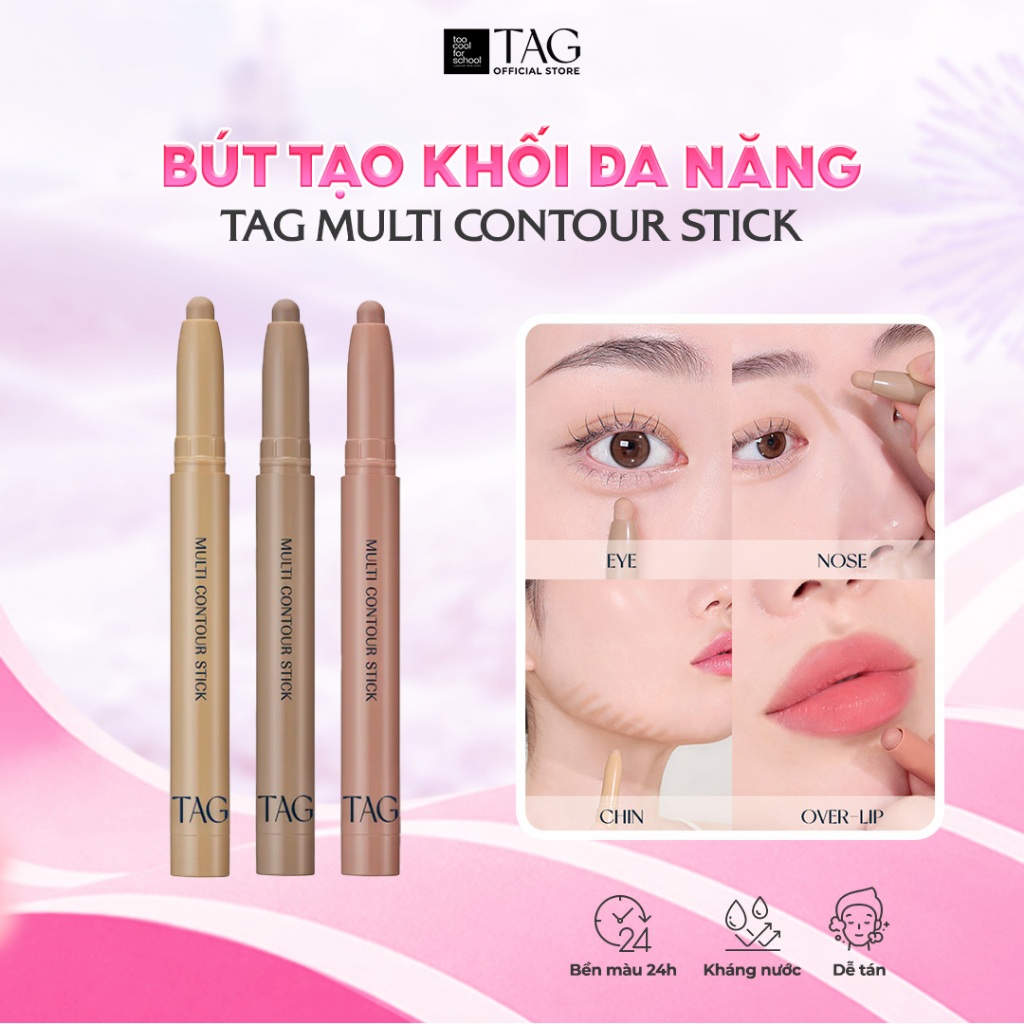[TAG Việt Nam] Tạo Khối Kem Dạng Thỏi Đa Năng TAG Multi Contour Stick 1.6g