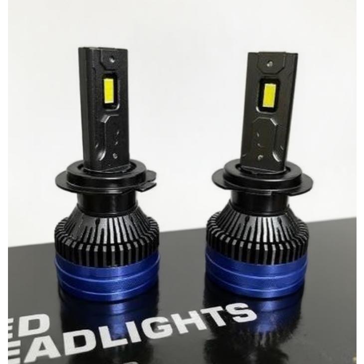 SENLIPS Đèn pha siêu sáng công suất P80 Blue 80W LED  H4 / H11/ H7 /9005 / 9006