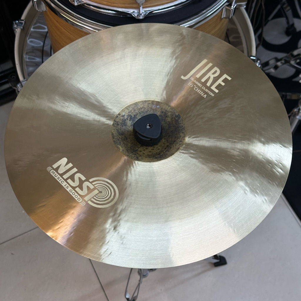 Cymbal NISSI JIRE CHINA 16” - Cymbal Ngữa, đồng B20 cao cấp.