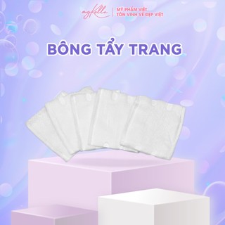 Bông Tẩy Trang Cotton Mềm Mịn – Thấm Hút Tốt, Không Xơ Lông myKella