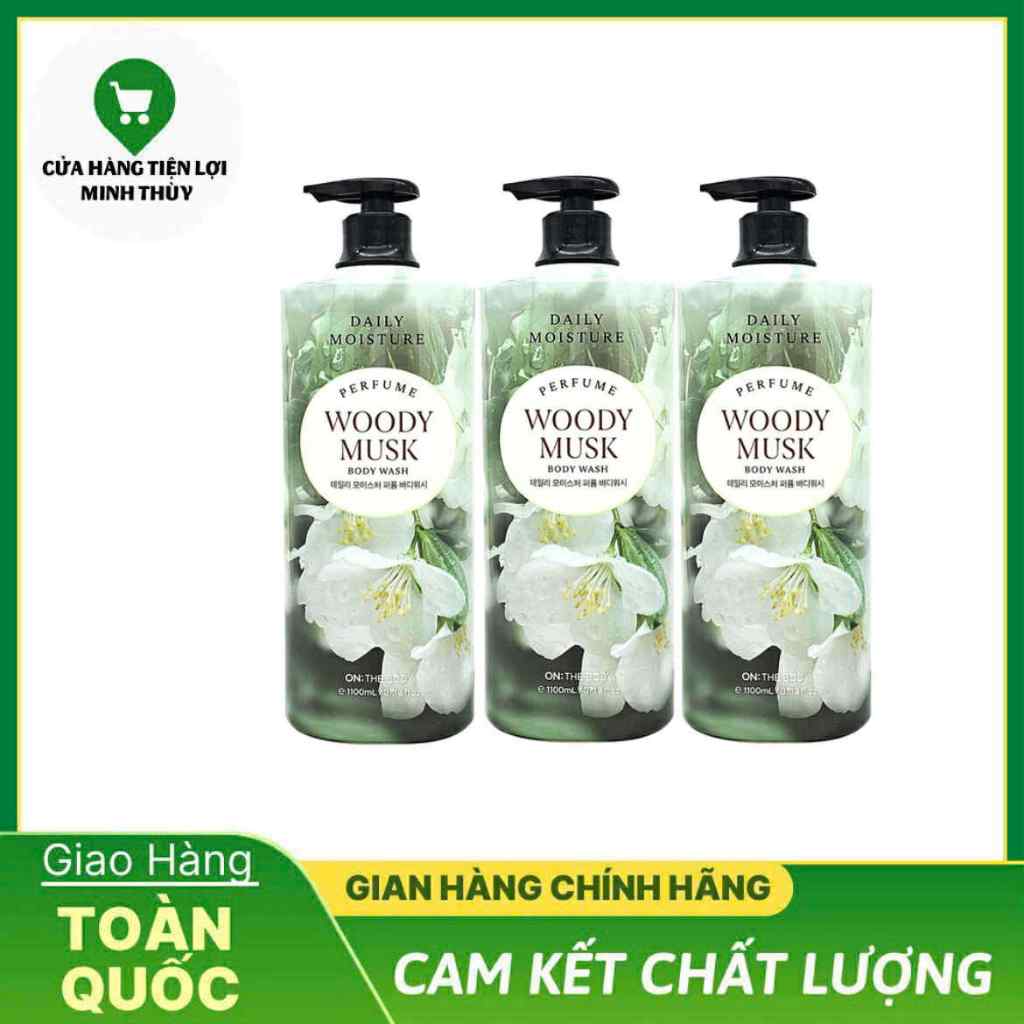Sữa tắm ON: PERFUME BODY WASH WOODY MUSK SCENT, TẶng kèm xà phòng vẹt