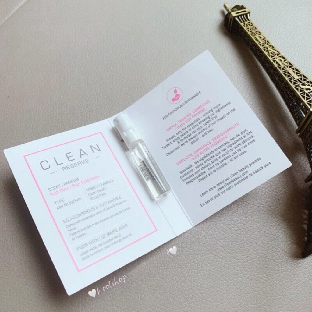 Vial Nước hoa nữ CLEAN RESERVE Lush Fleur