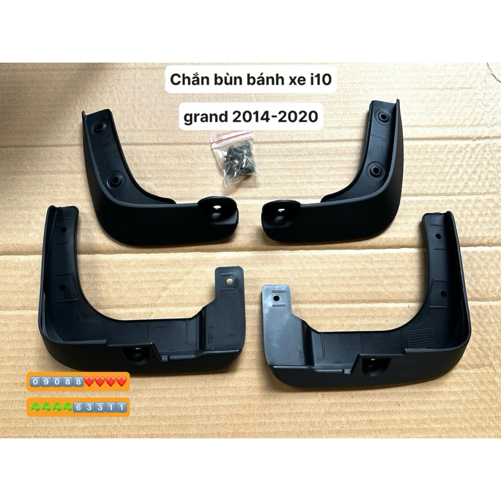 ☘️HUYNDAI I10 - Chắn bùn xe ô tô huyndai grand i10 2014 2015 2016 2017 2018 2019 2020 #i10 #huyndaii