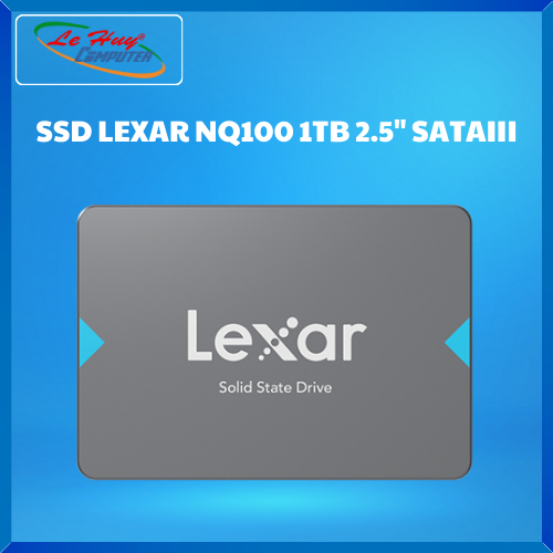 Ổ Cứng Máy Tính - SSD LEXAR NQ100 1TB 2.5" SATAIII (6Gb/s) - Hàng Chính Hãng