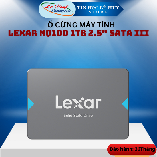 SSD LEXAR NQ100 1TB 2.5" SATAIII (6Gb/s) - Hàng Chính Hãng